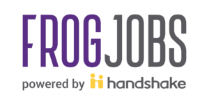 FrogJobs powered by Handshake logo