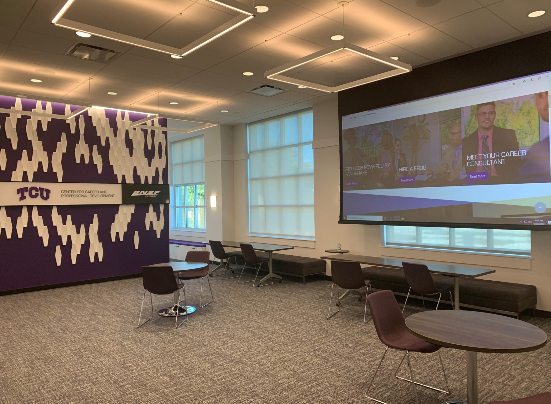 The Harrison Career Center Networking Space