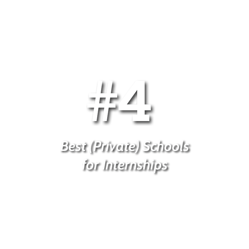 #4 Best (Private) Schools for Internships
